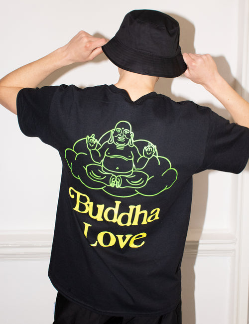 BUDDHA LOVE BLACK TEE